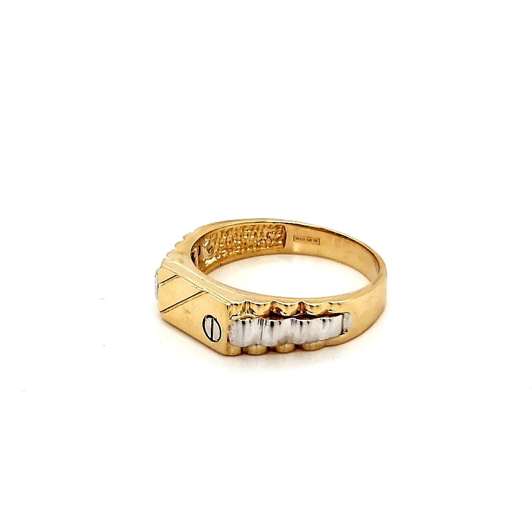 Ring Men Gold 14k #7866