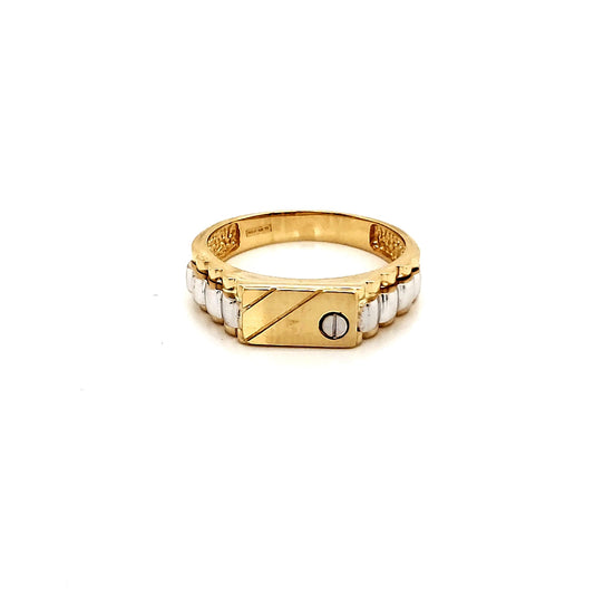 Ring Men Gold 14k #7866