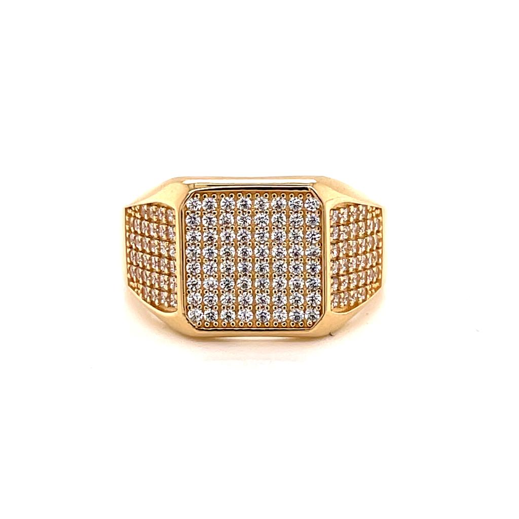 Ring Men Gold 14k #9018