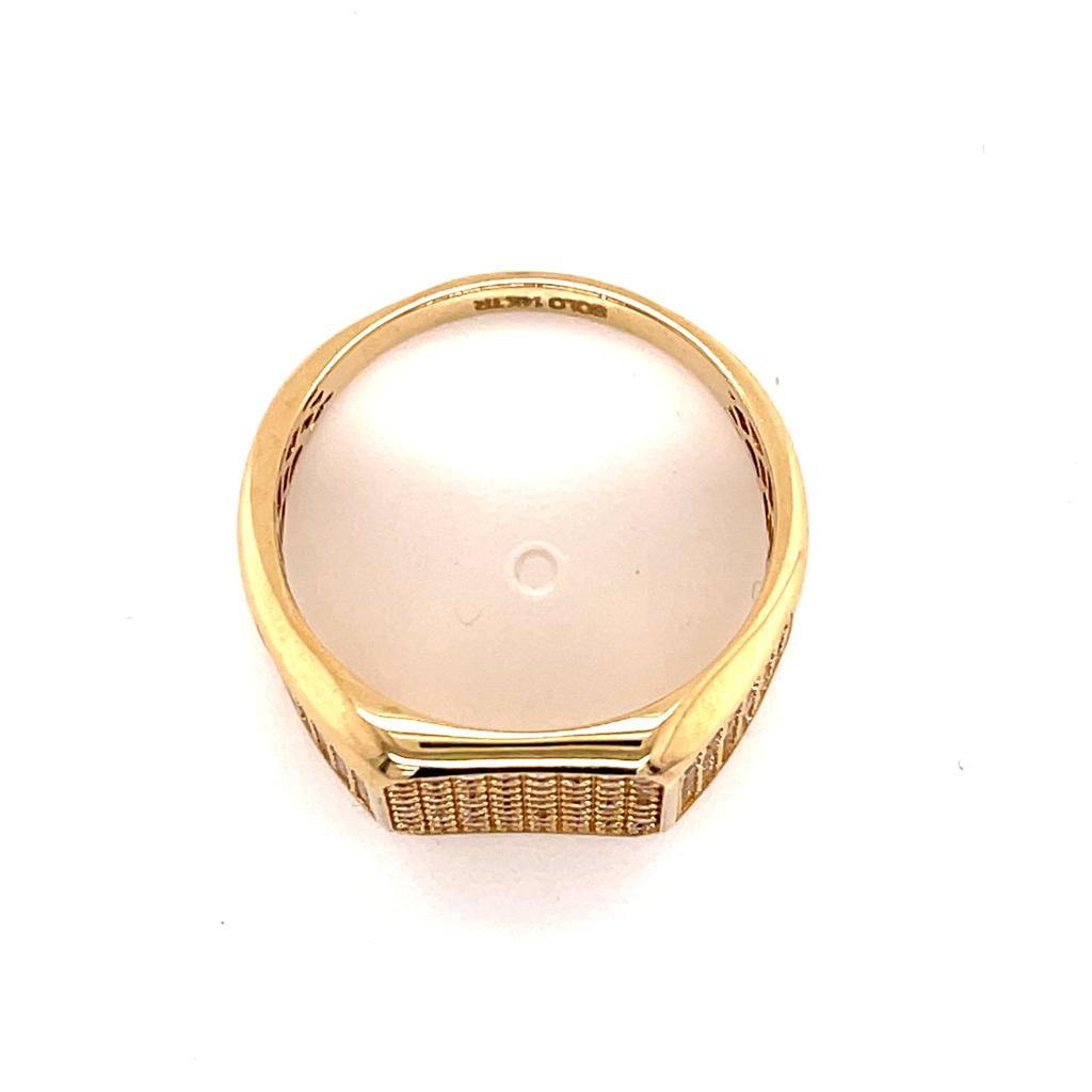 Ring Men Gold 14k #9018