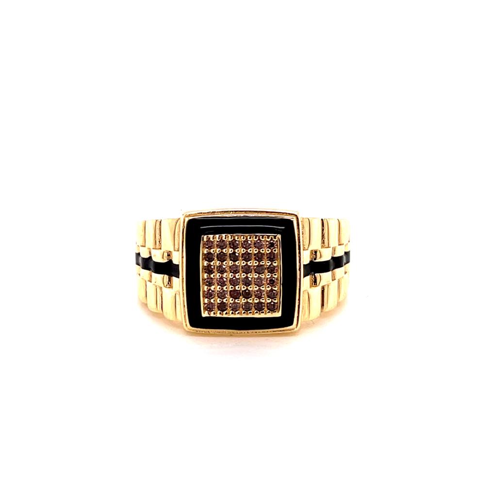 Ring Men Gold 14k #9019