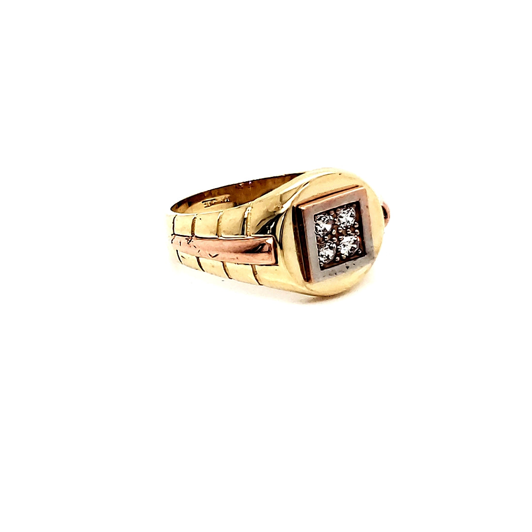 Ring Men Gold 10k #8001